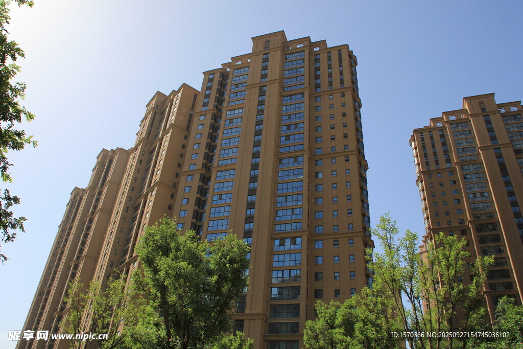 现代高层住宅景观
