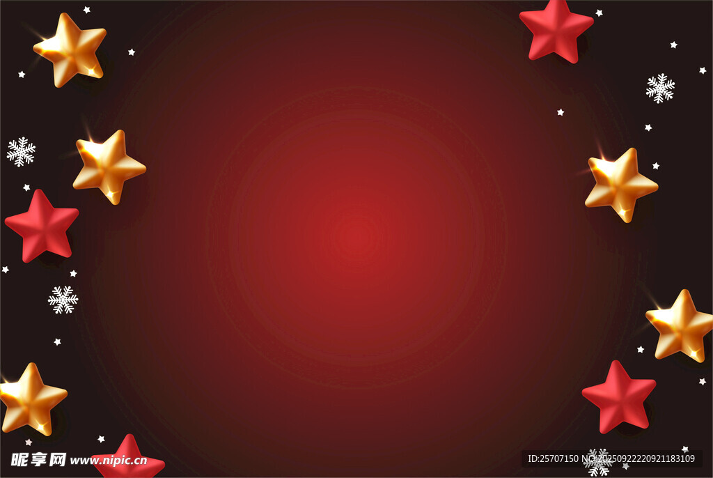 金色星星时尚背景