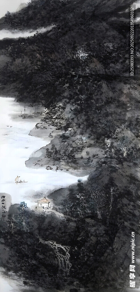 海边礁石图