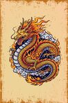 传统龙图案
