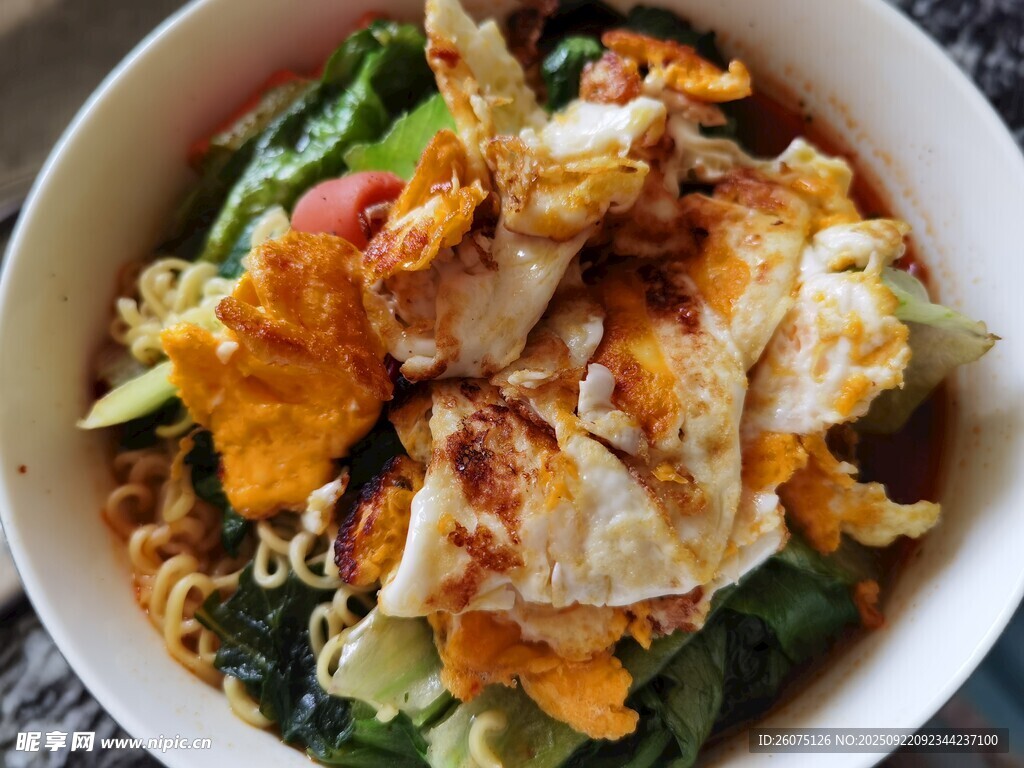 美味蔬菜鸡蛋拌菜