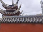 中式古建筑屋顶一角
