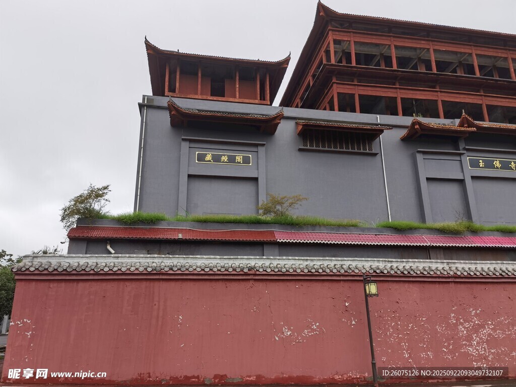 中式古建筑一角