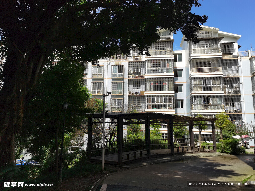小区优美景观与建筑