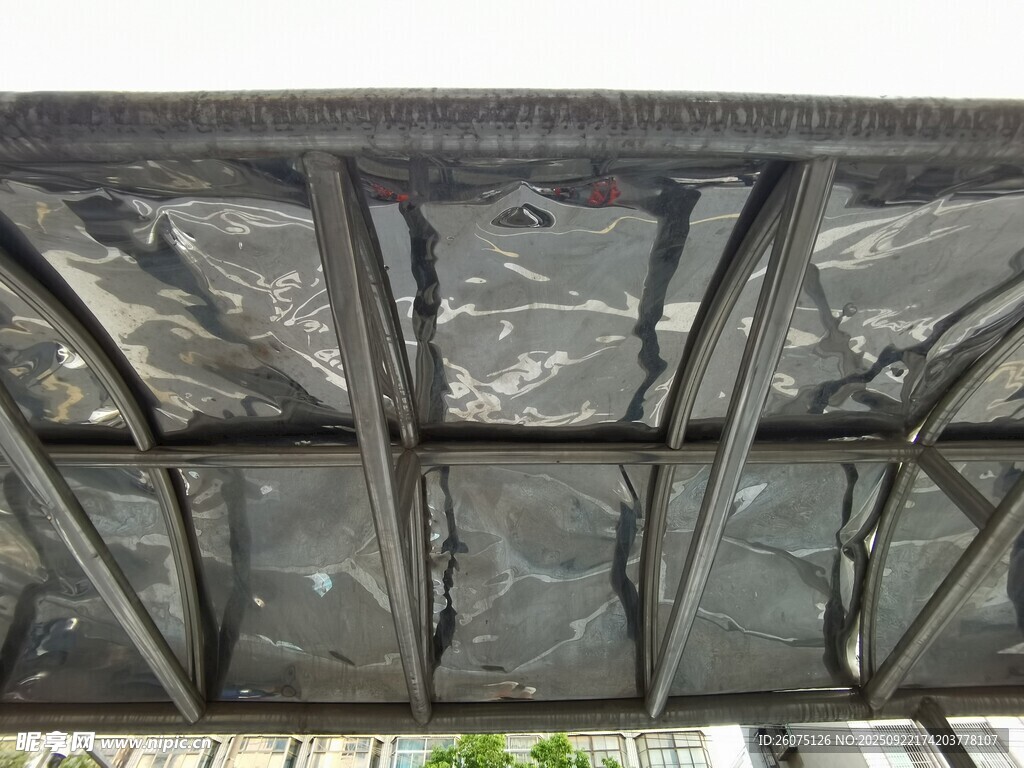 钢结构屋顶建筑细节
