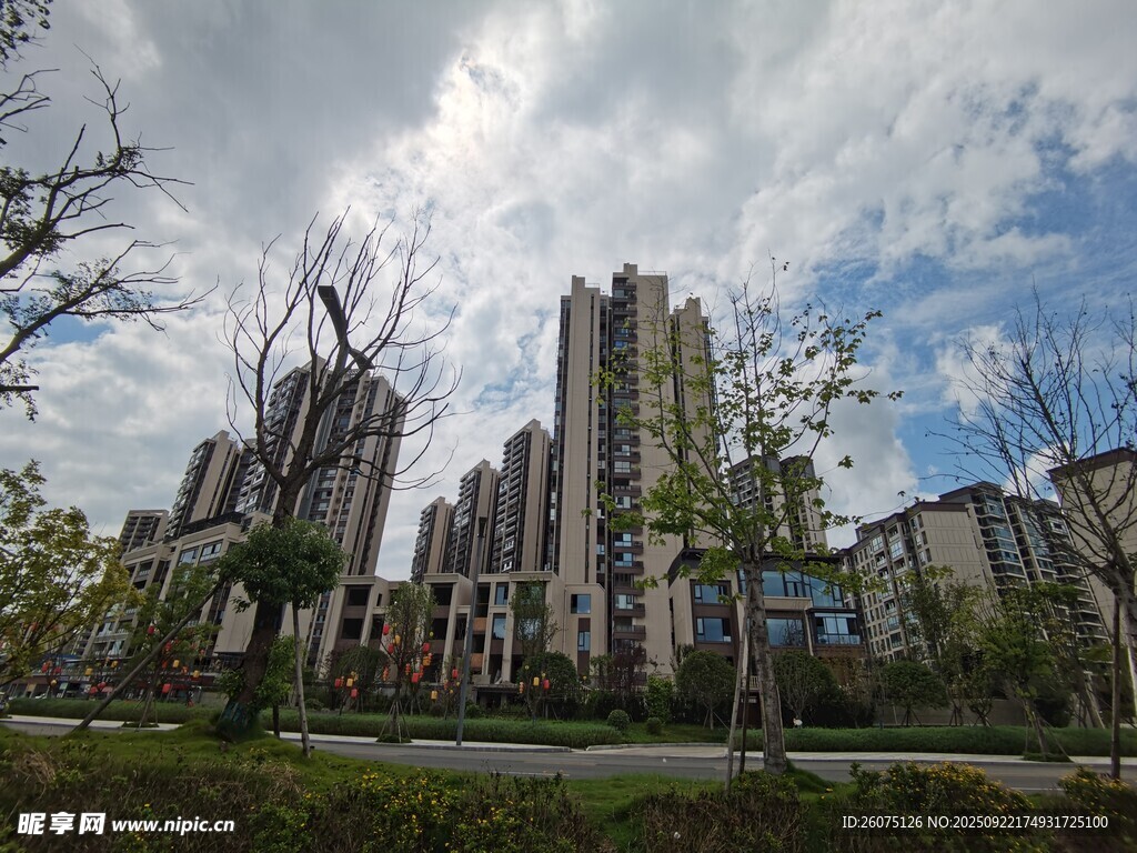 城市住宅区景观