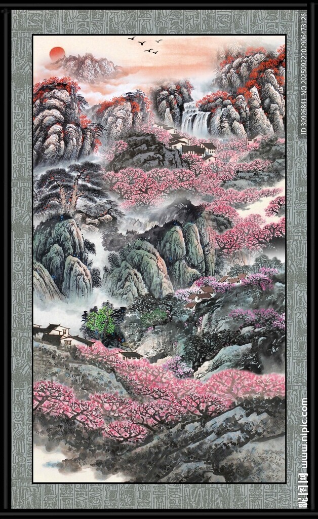 国画风景图