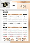 项目表模板展示