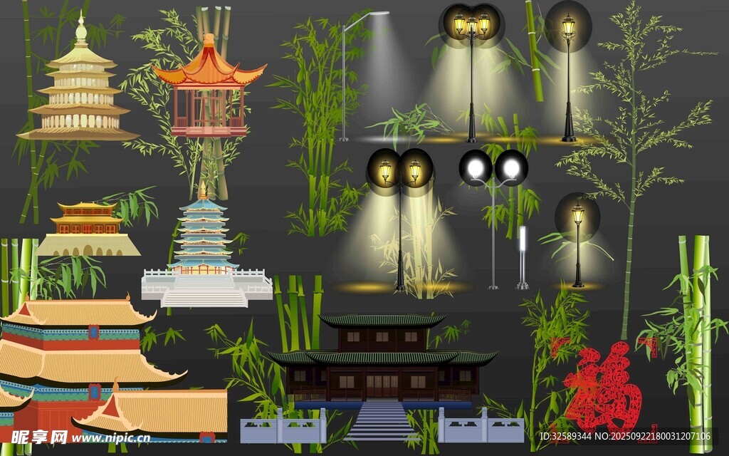 中式庭院景观古韵雅致