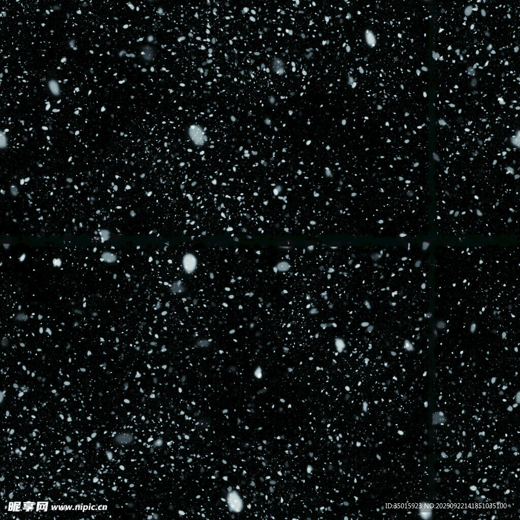 夜空中闪烁的点点繁星
