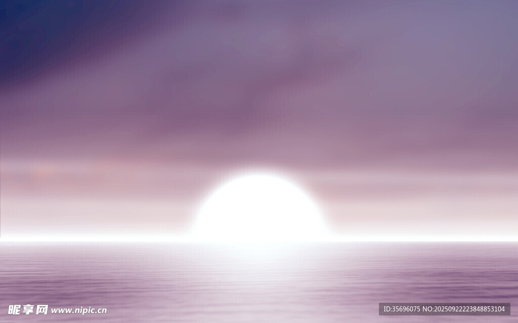 海上日出美景