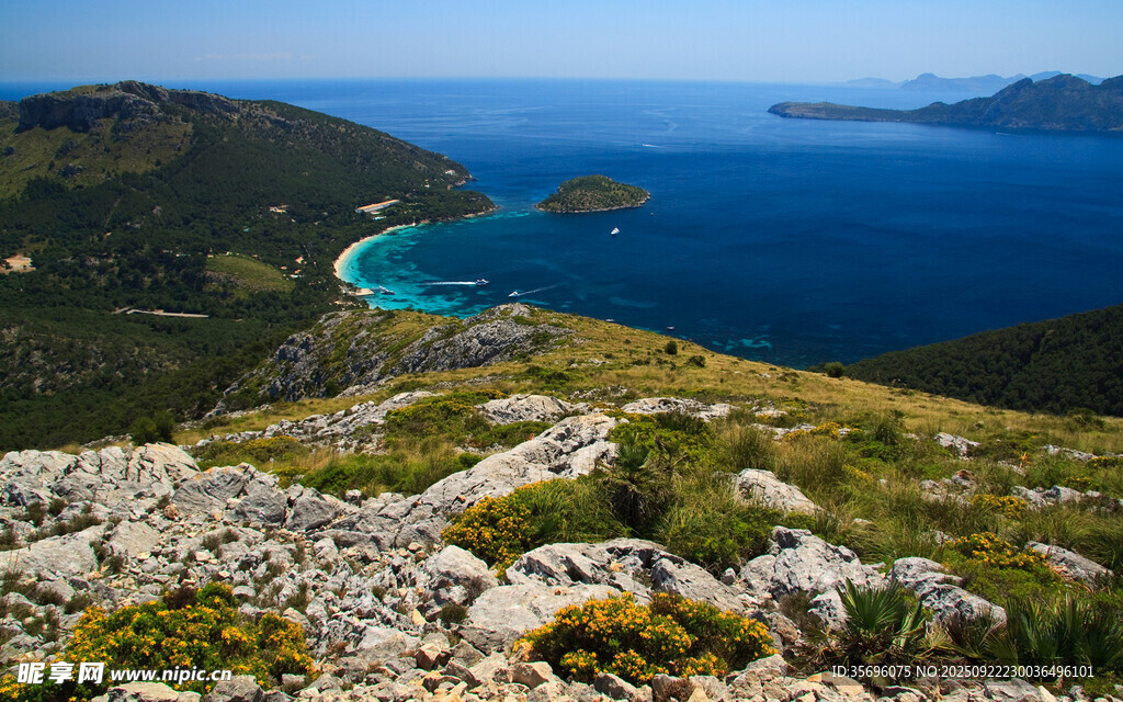 俯瞰山海美景