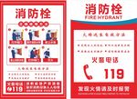 消防栓使用说明宣传海报