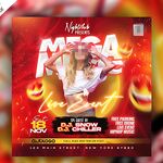 激情Mega音乐节宣传海报
