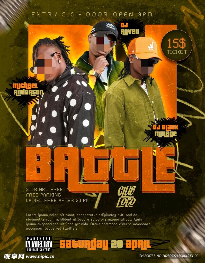 Badgle音乐海报