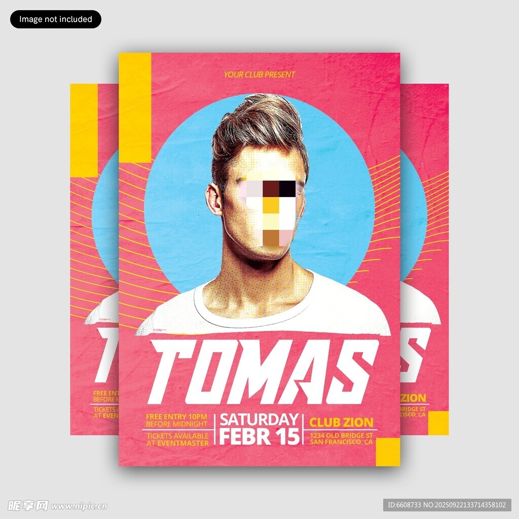 TOMAS人物宣传海报设计