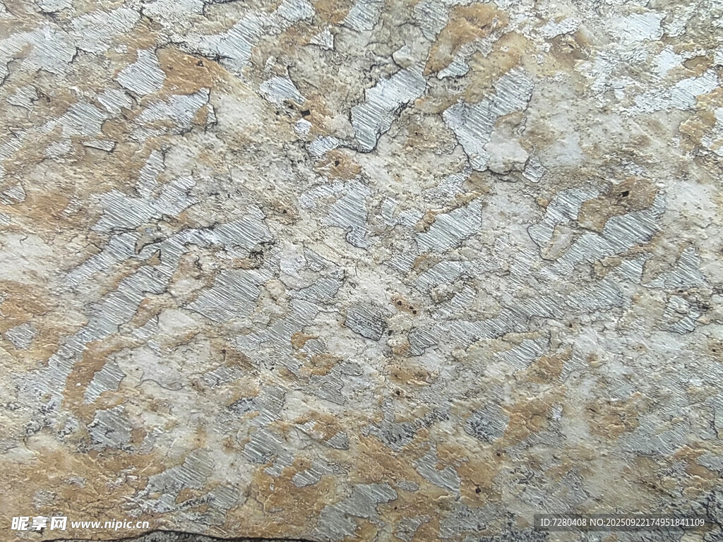 斑驳纹理石材表面特写