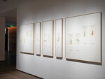 展厅中的精美画作展示