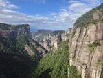 壮丽峡谷风光