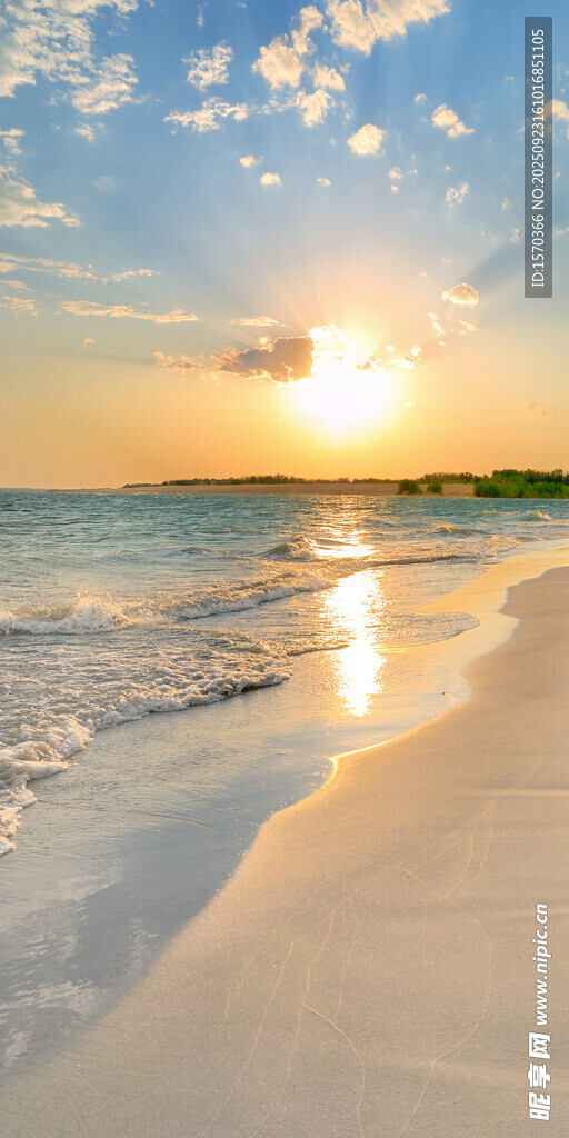 海边日落美景