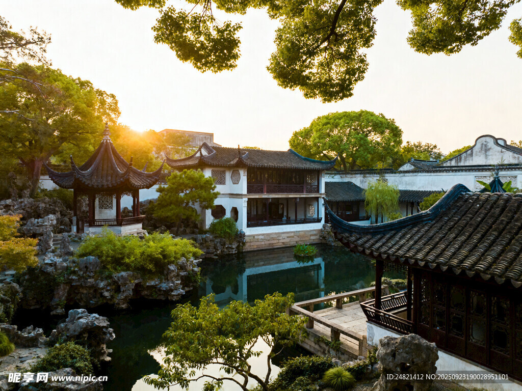 中式园林美景