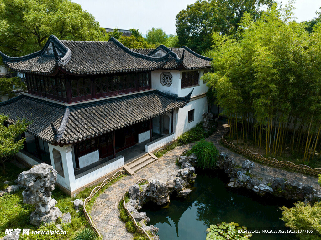 中式古典庭院景观