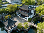 江南水乡中式古建筑景观