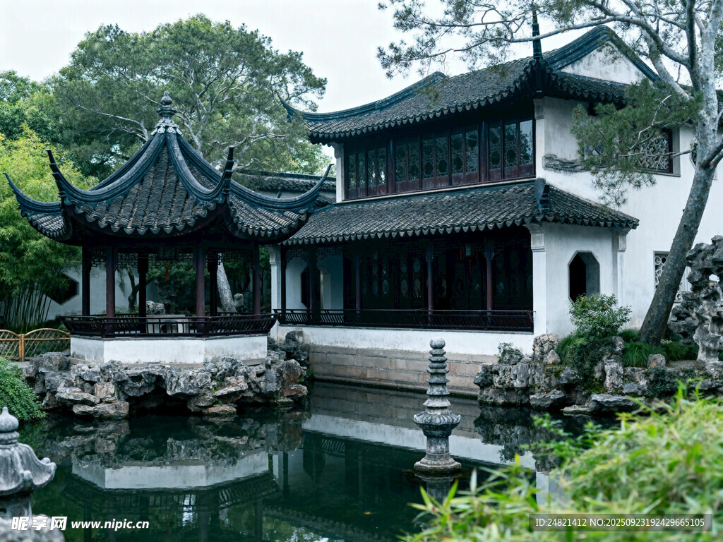 中式古典园林景观
