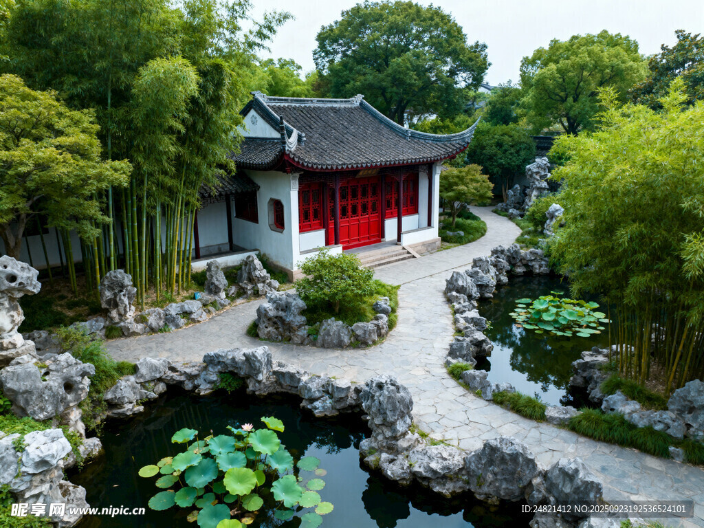 中式庭院景观