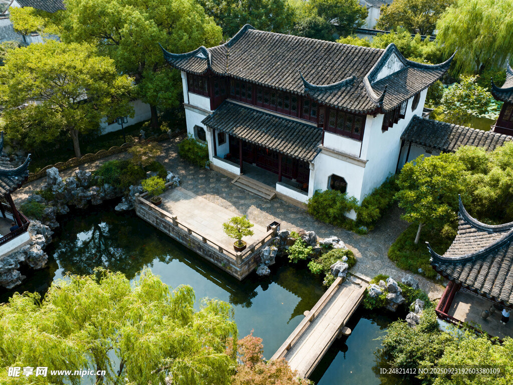 江南古典园林雅致景致