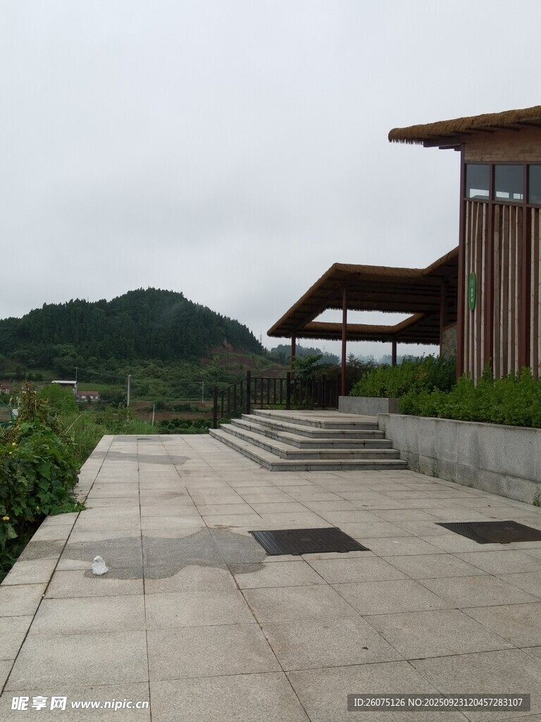 现代风格户外建筑景观