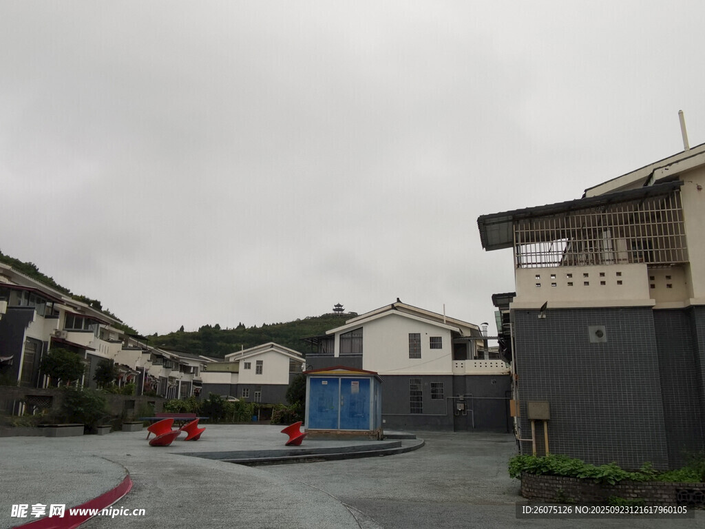 中式风格建筑群外观