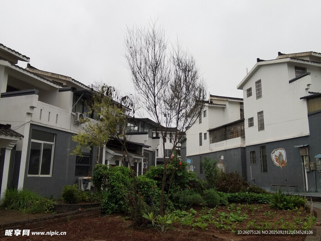 现代风格联排住宅景观