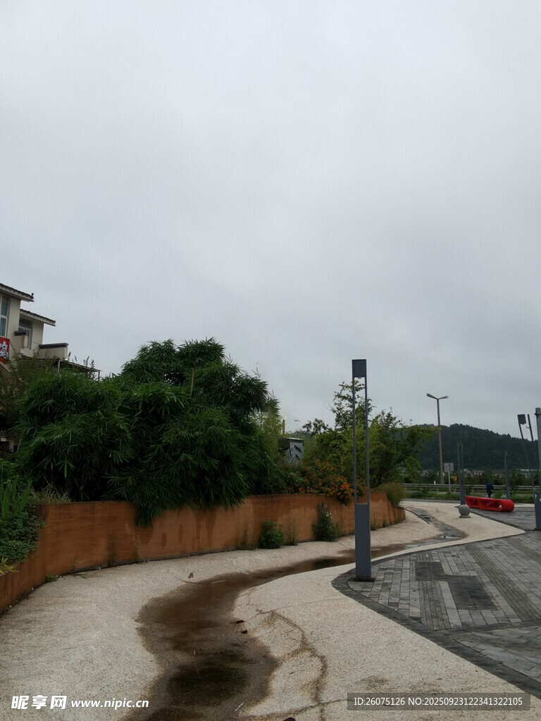 户外施工场景