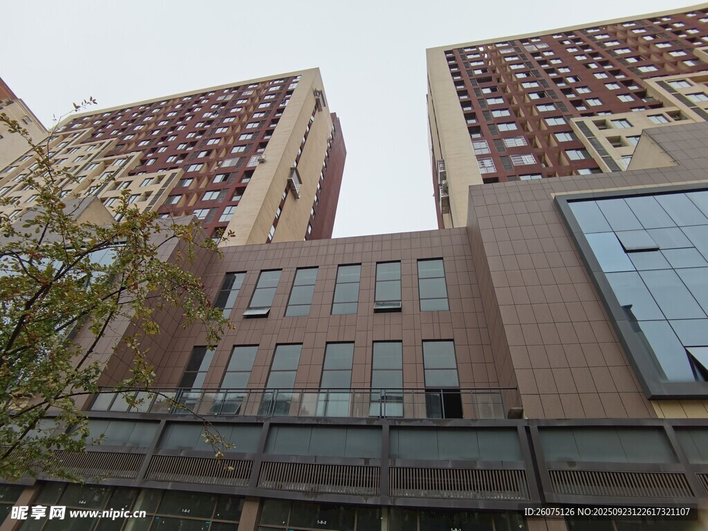 城市高楼建筑外观景观