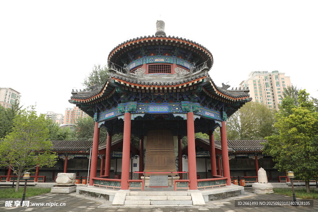 中式古典凉亭建筑景观