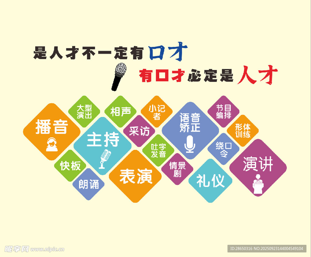 口才文化墙