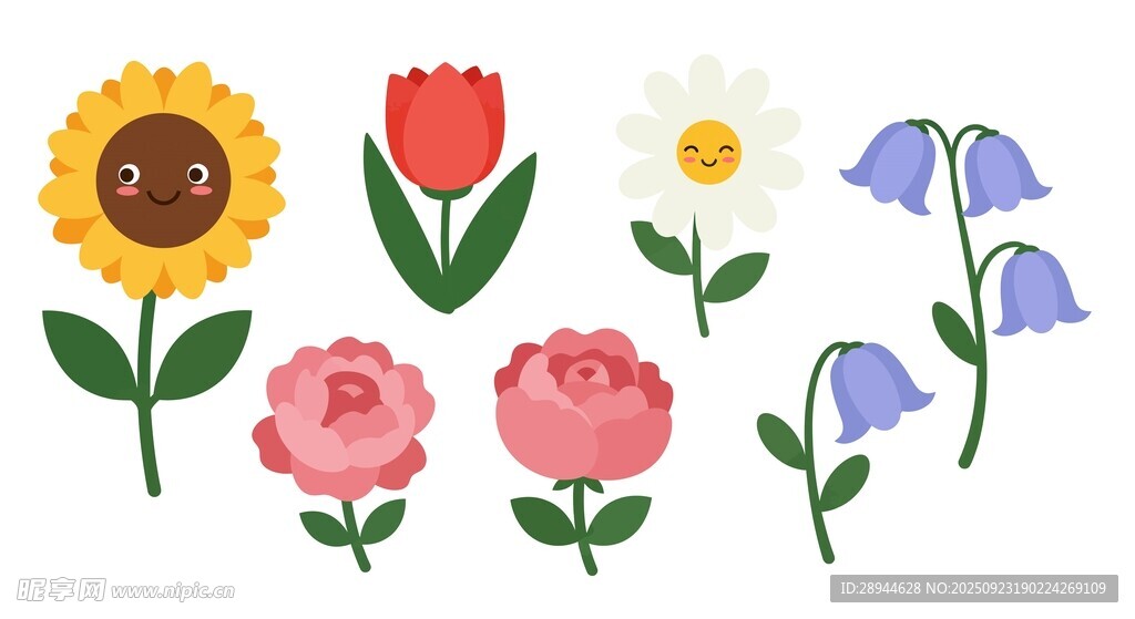 手绘花卉