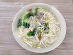 鸡汤面鸡丝面