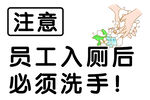 洗手提醒