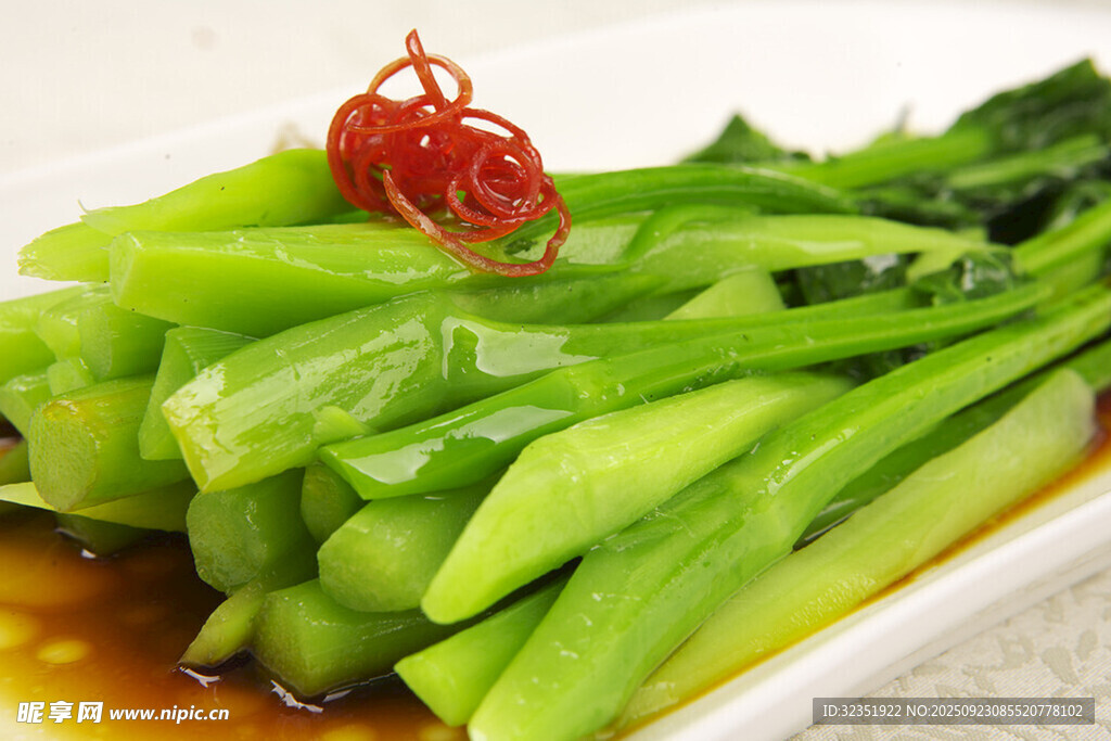 清炒菜心
