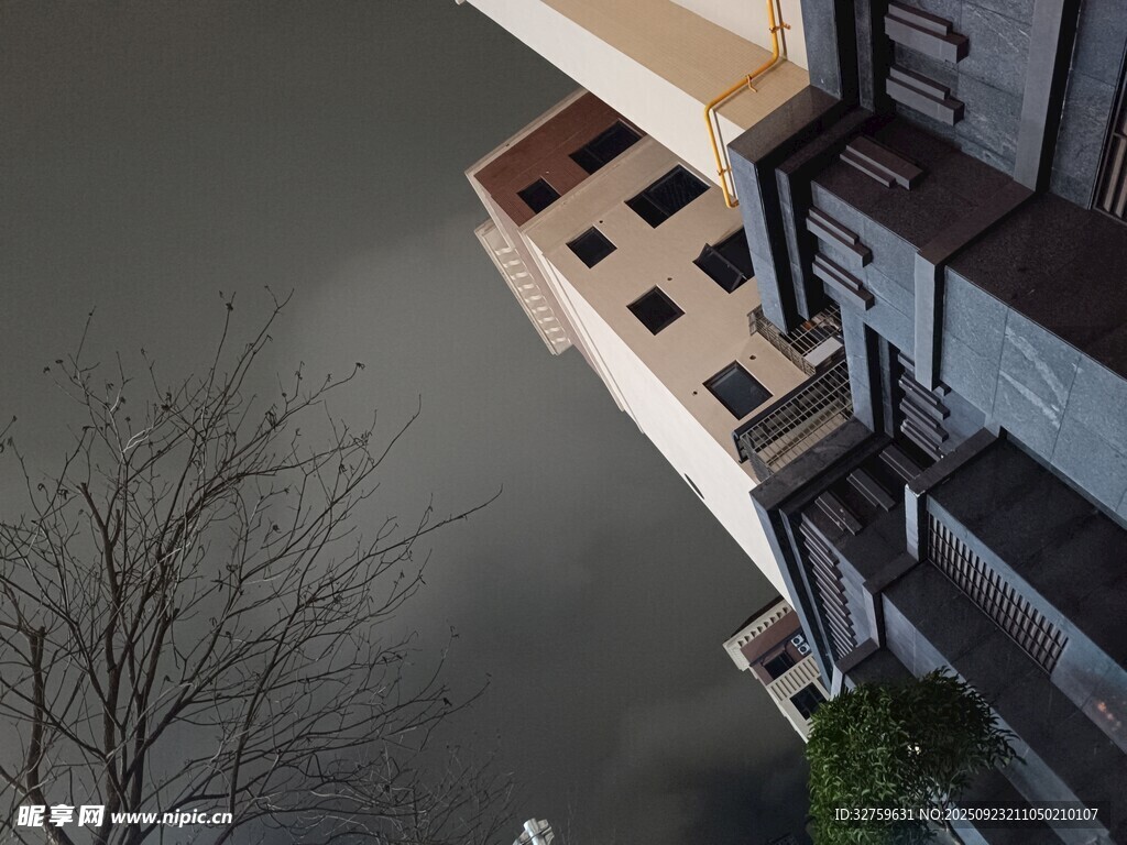 现代建筑外观独特景致
