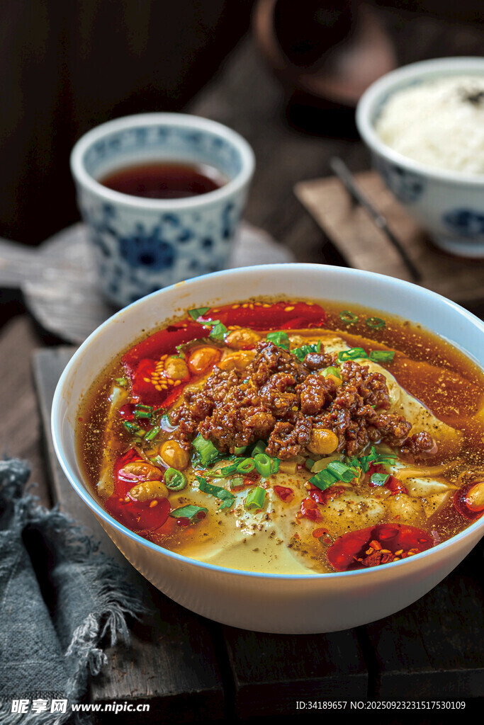 肉沫豆花