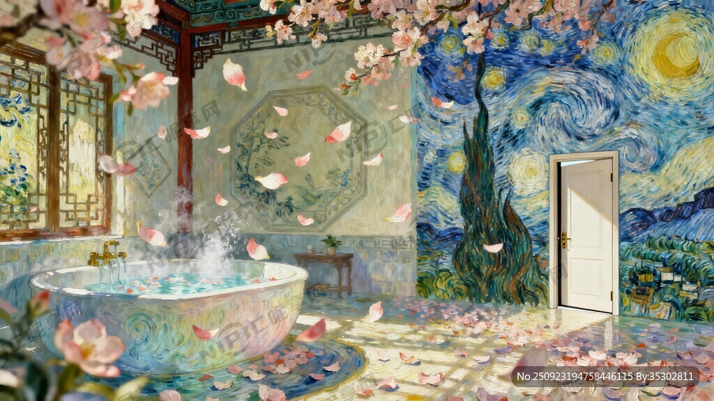 游戏梦幻唯美新中式风景 超高清