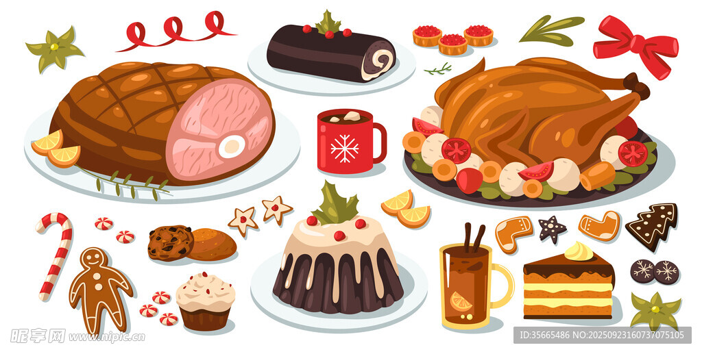 美食插图