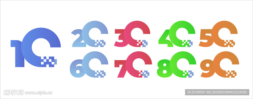 周年数字