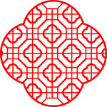 雕花镂空花纹