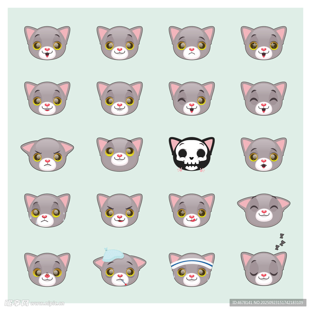 可爱猫咪头像集合