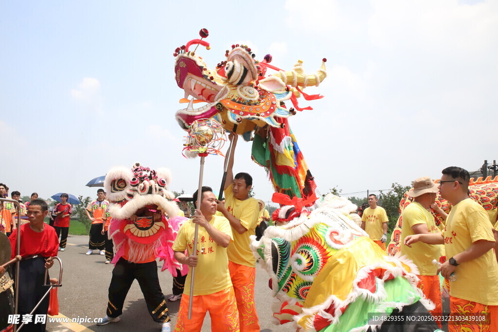 龙獅共舞