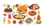 美食插图
